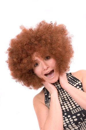 Redhead afro Redhead afro